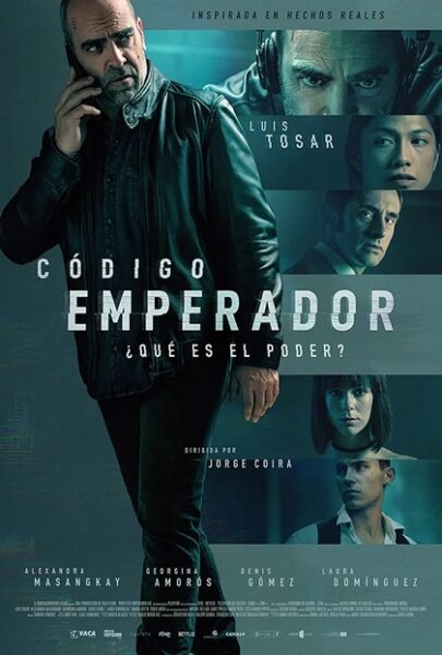 Póster de Código Emperador. La propuesta destacada en los estrenos del 18 de marzo es española
