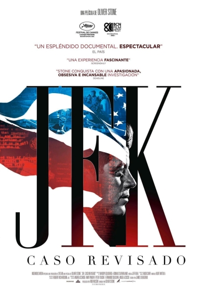 Póster de JFK: Caso revisado. Oliver Stone regresa al mitificado JFK en estos estrenos del 20 de mayo