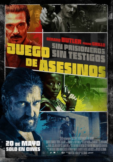 Póster de Juego de asesinos. Aires de Asalto a la comisaría del distrito 13 en los estrenos del 20 de mayo