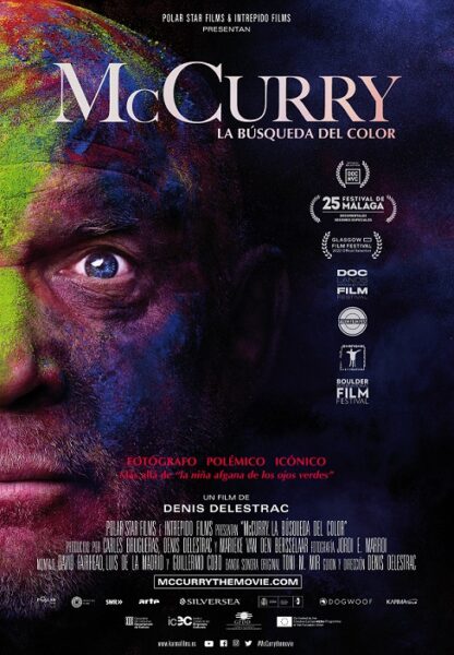 Póster de McCurry, la búsqueda del color. Un documental en los estrenos del 3 de junio
