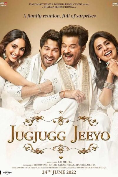 Póster de Jug Jugg Jeeyo. Cine de la India entre los estrenos del 24 de junio