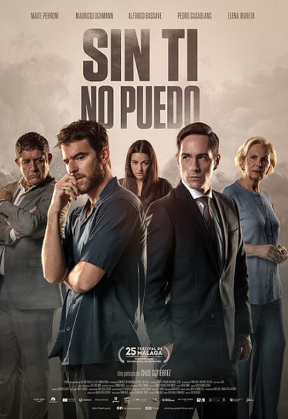 Póster de Sin ti no puedo, un thriller español que llega con los estrenos del 3 de junio