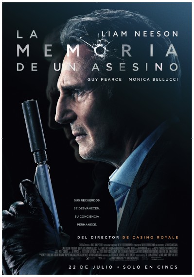 Póster de La memoria de un asesino. ¿Se vengará de nuevo Liam Neeson en estos estrenos del 22 de julio?