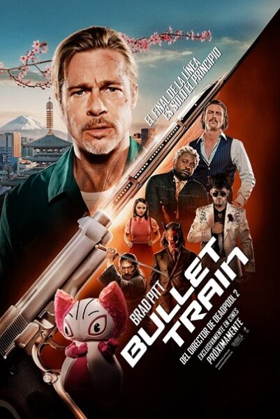 'Bullet Train'. Conspiraciones, peleas y asesinatos a más de 300 kilómetros por hora 4 Póster de Bullet Train
