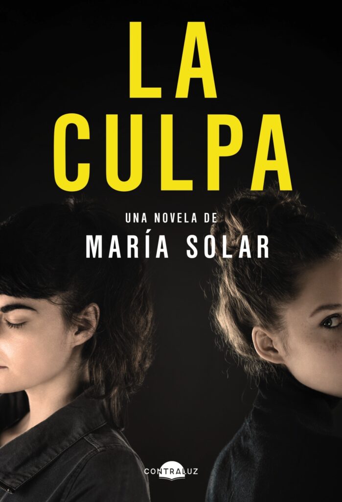 Portada de 'La Culpa' de María Solar. Premio Xerais de Novela 2022